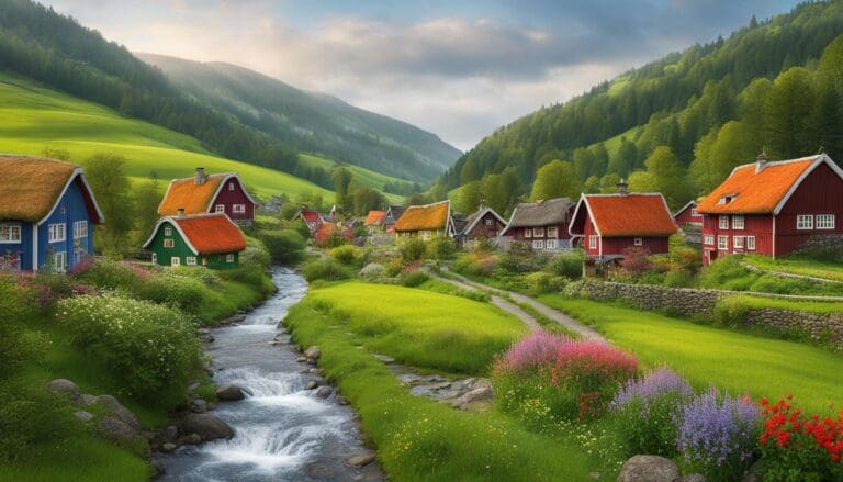 De geheimen van schilderachtige dorpjes in Scandinavië