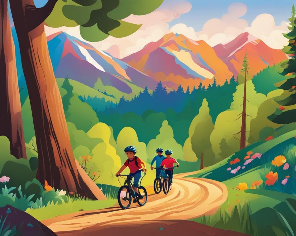 Kindvriendelijke mountainbike routes
