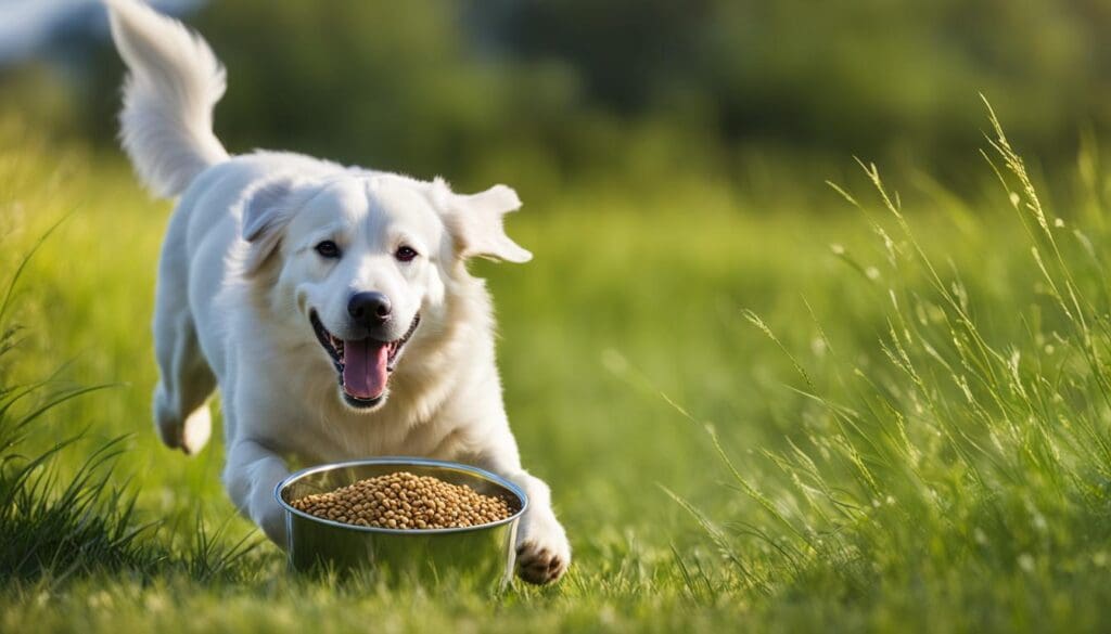 Kwalitatieve voeding voor actieve honden