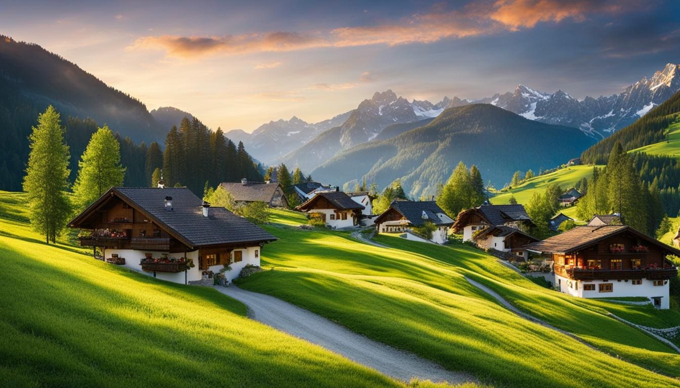 Rustige vakantie in kleine bergdorpen in Oostenrijk