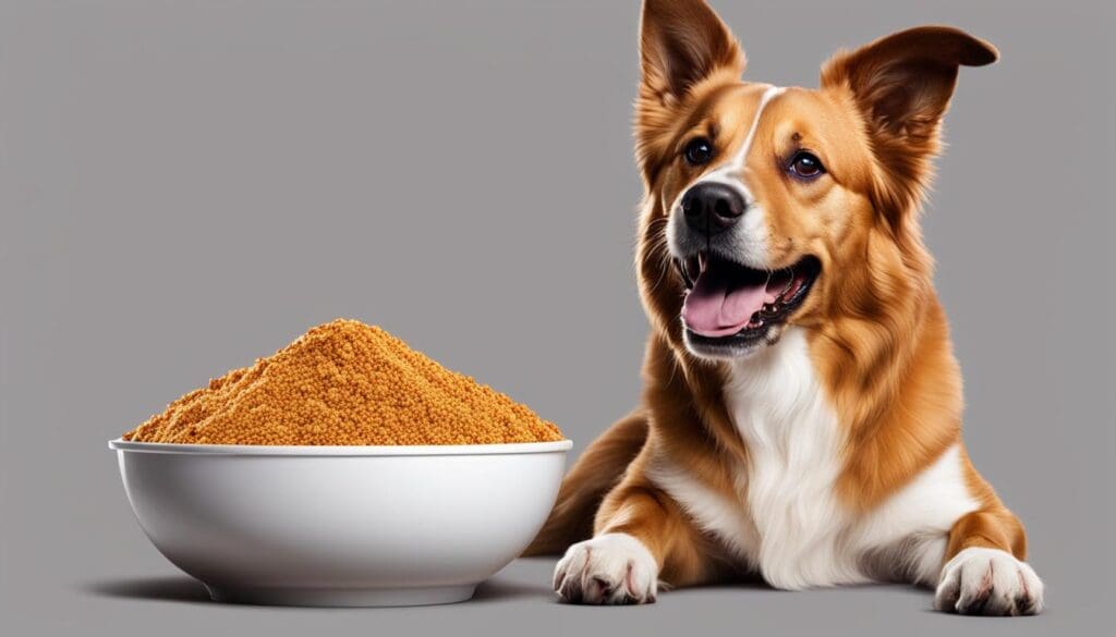 energierijke voeding voor actieve honden