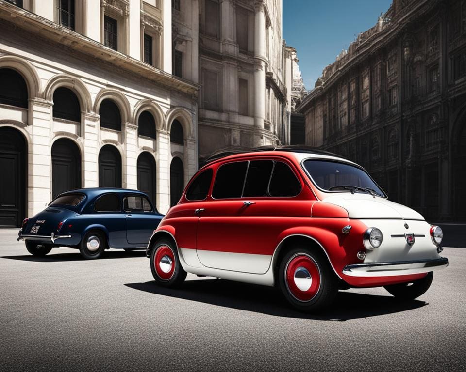 Designvergelijking: Fiat 600 Klassiek vs Fiat 600e Modern