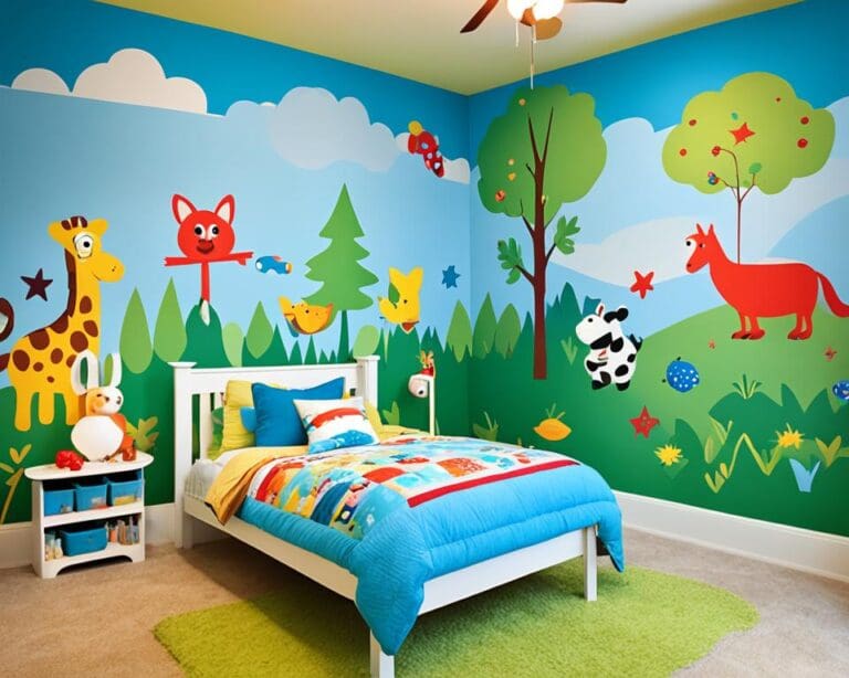 Artistieke Ideeën voor Kinderkamerdecoratie