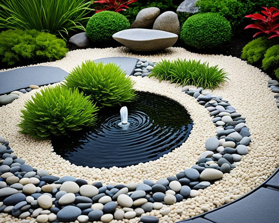 Zen-tuin decoratie