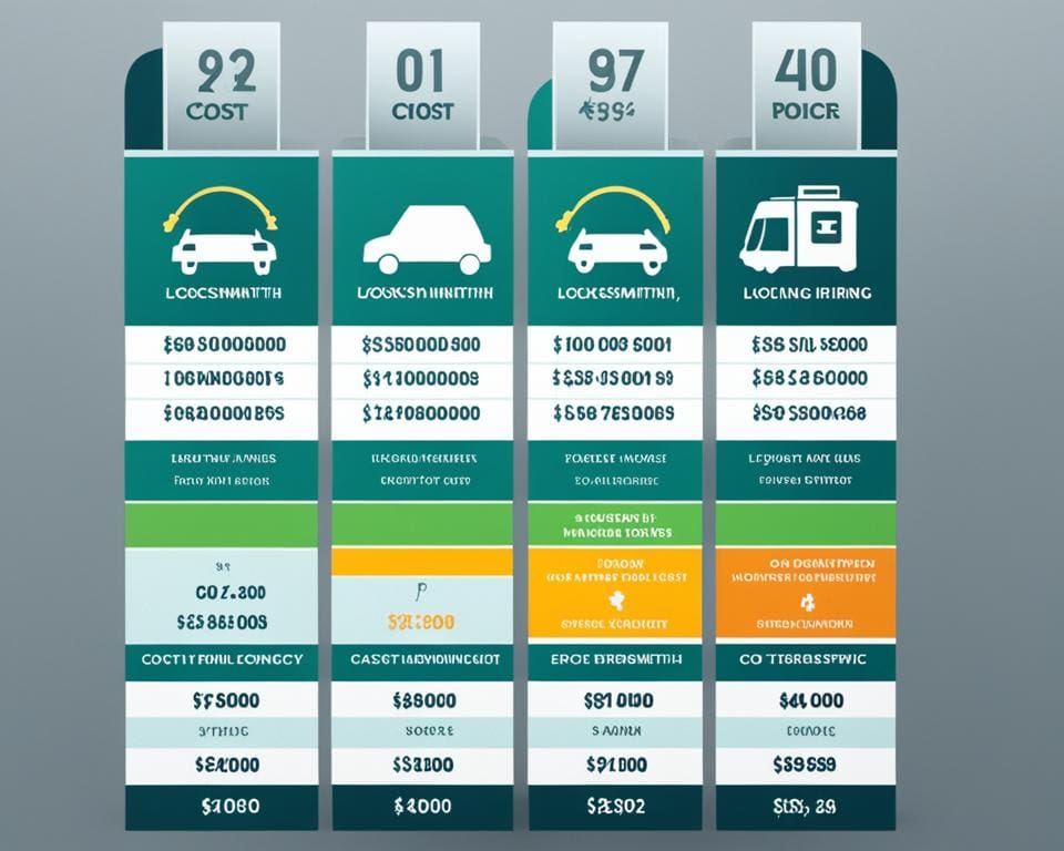 Wat kost een slotenmaker voor een deur- of auto-opening?