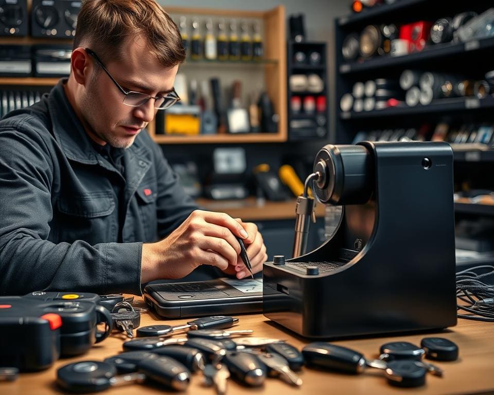 Autosleutel laten bijmaken