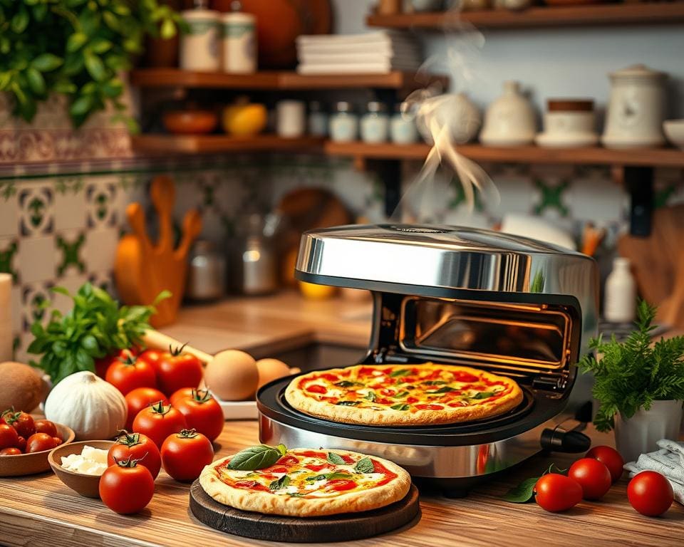 Elektrische pizzamakers voor pizza’s zoals in Italië