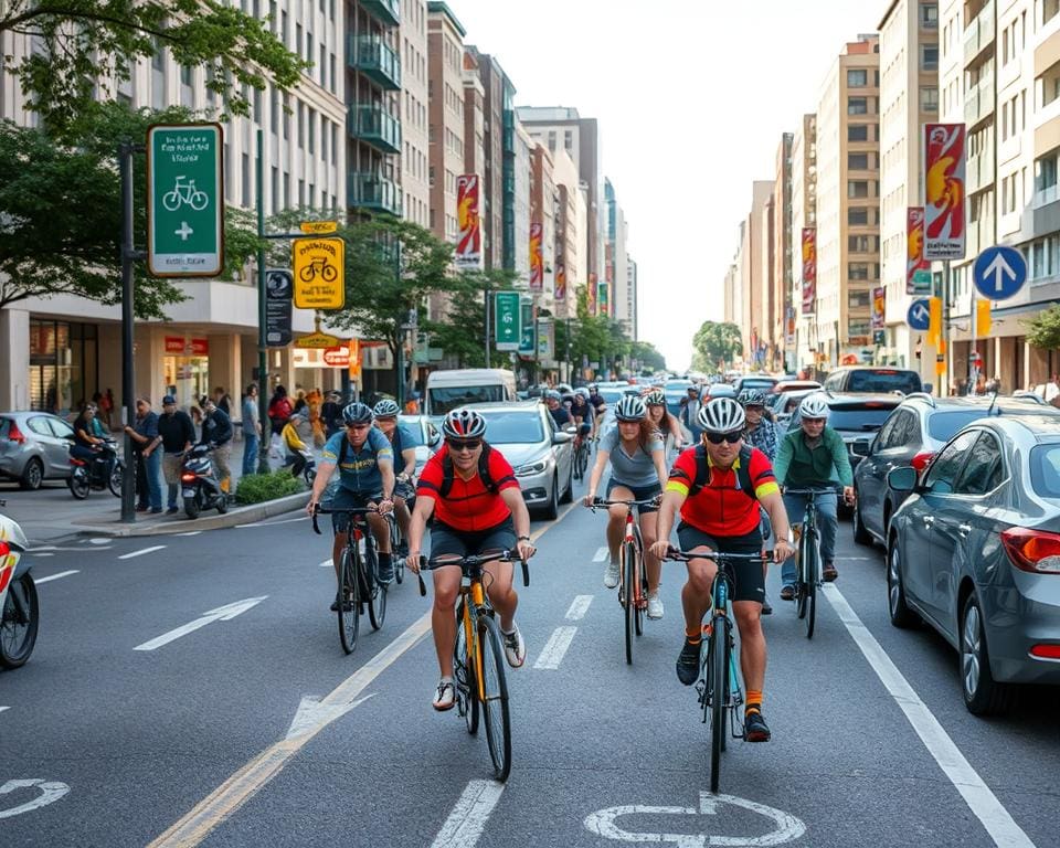 Fietsveiligheid in het verkeer