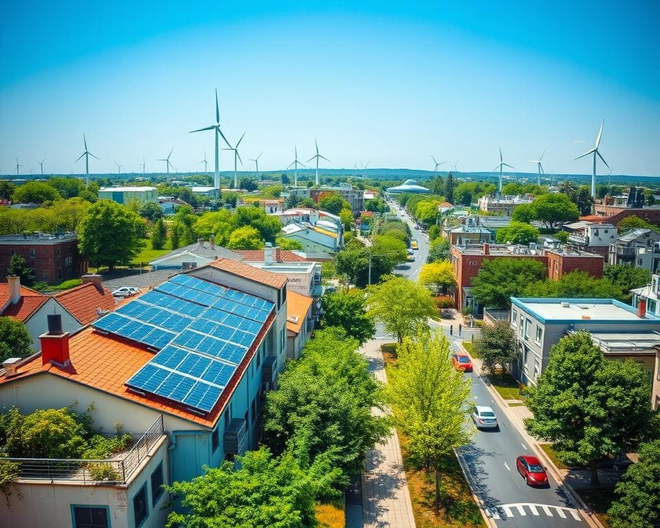 Hoe groene energie steden duurzamer maakt