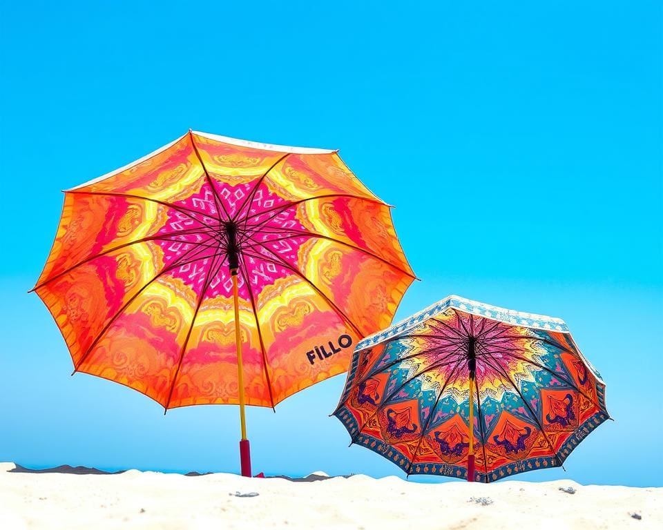 Opvouwbare parasols met UV-bescherming