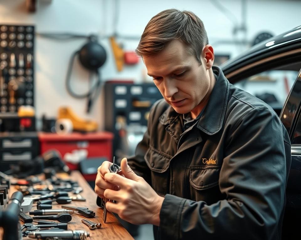 professionele autosleutelmaker