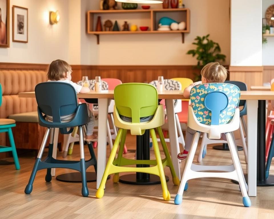 Kinderstoelen voor een comfortabele en veilige eetervaring