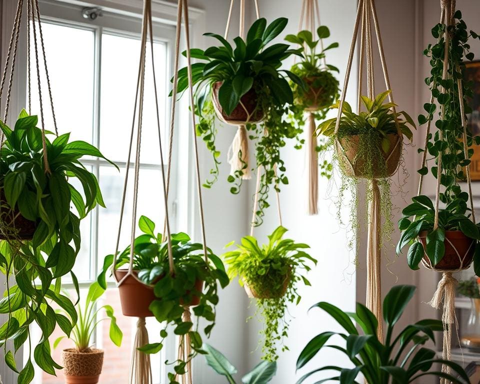 trendy hangplanten