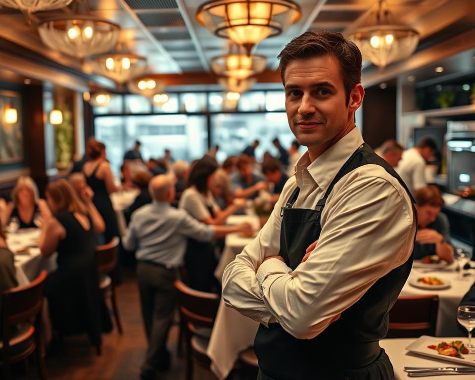 Hoe runt een restaurantmanager een drukke avond?