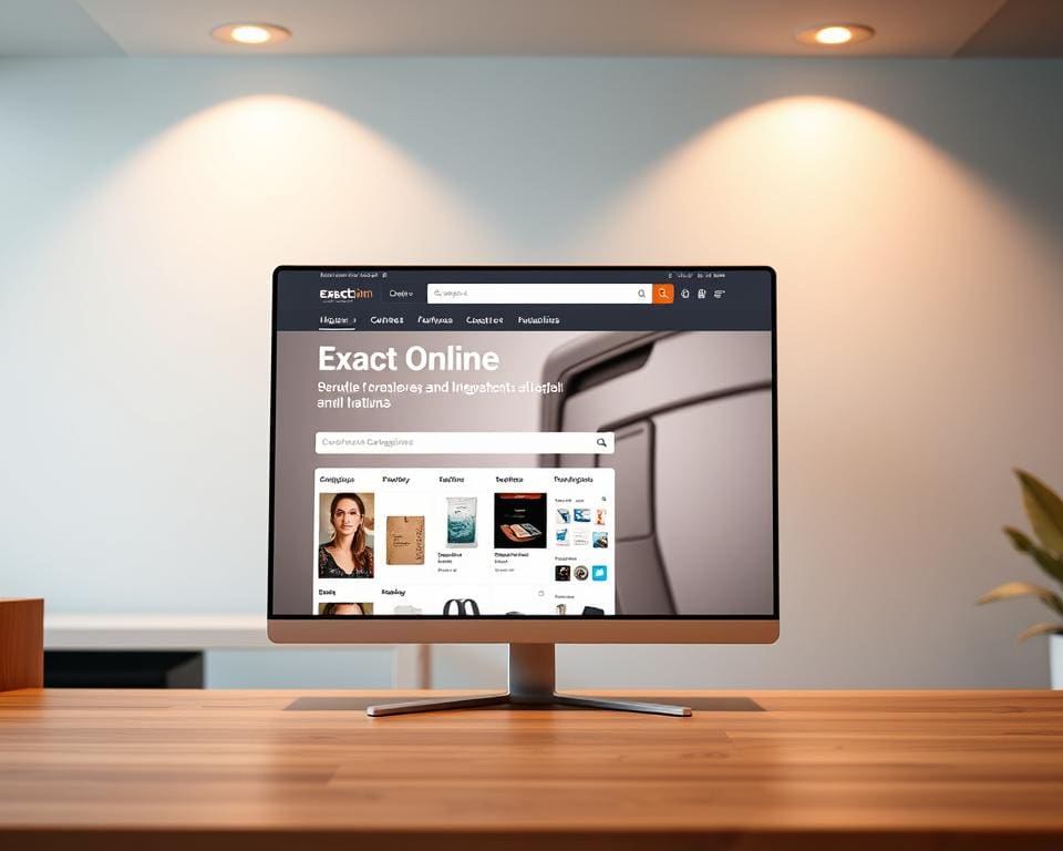 Exact Online webshop