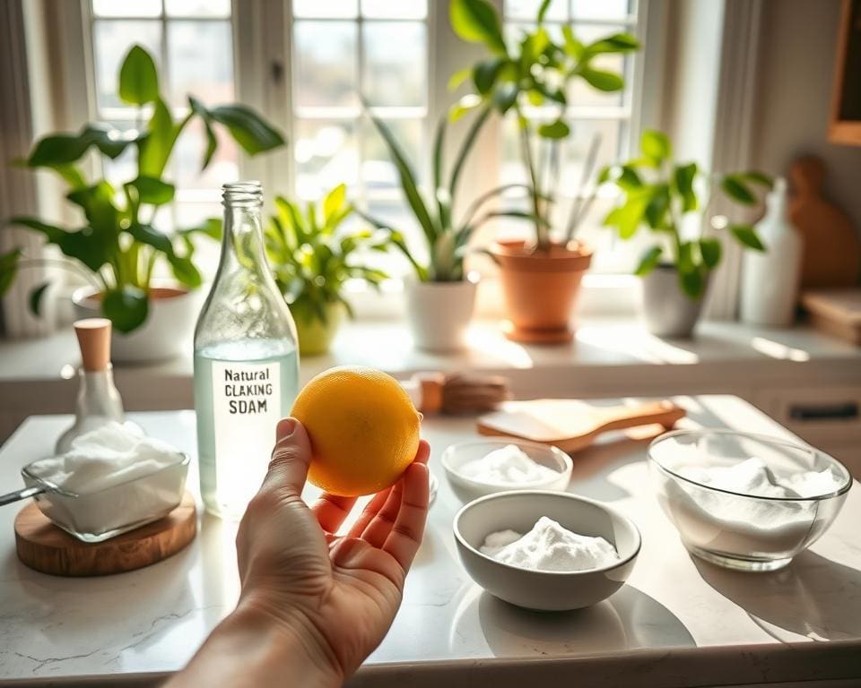 Groen schoonmaken zonder chemische troep