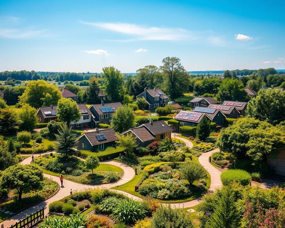 Groene woonwijken met collectieve voorzieningen