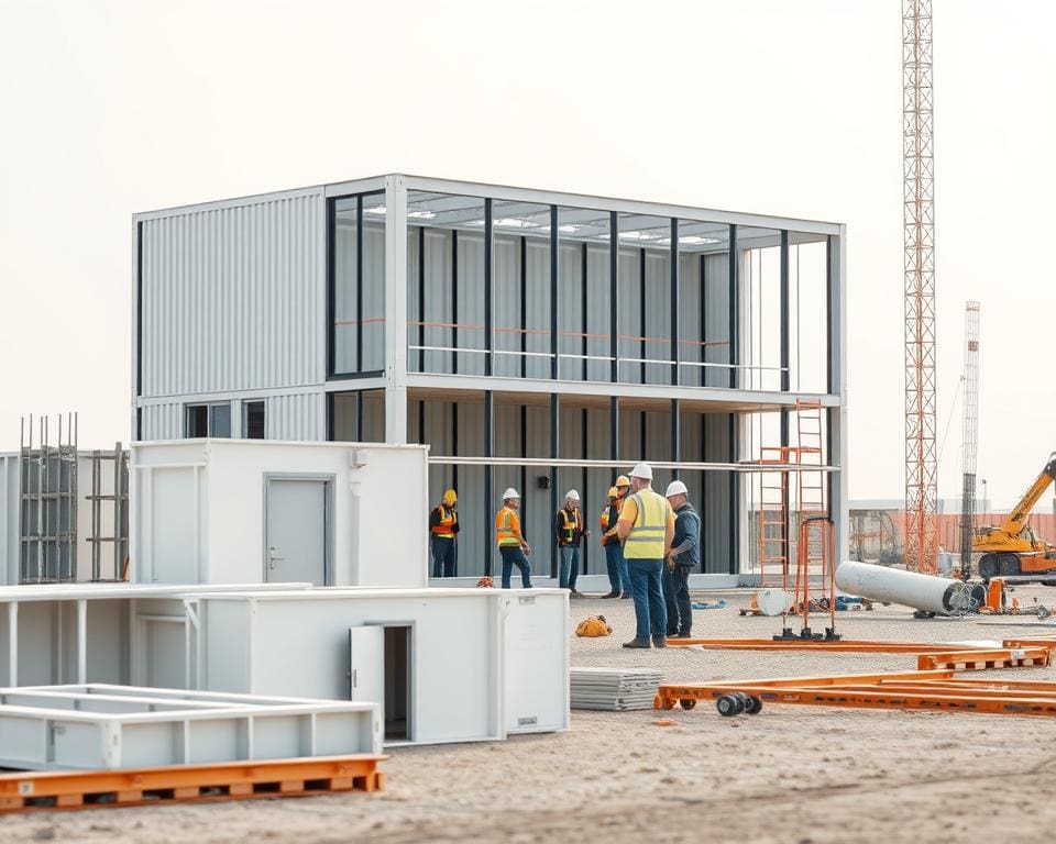 Hoe draagt modulaire bouw bij aan snellere projectoplevering?