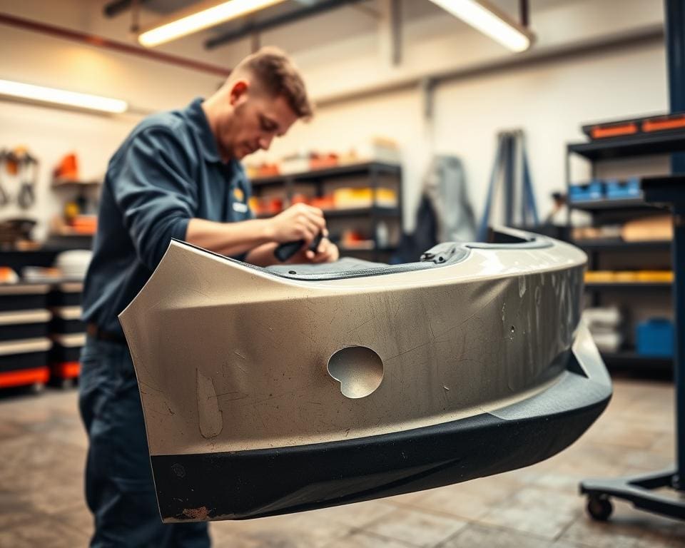 Wat zijn de voordelen van bumper herstel via amsterdamautos.nl?