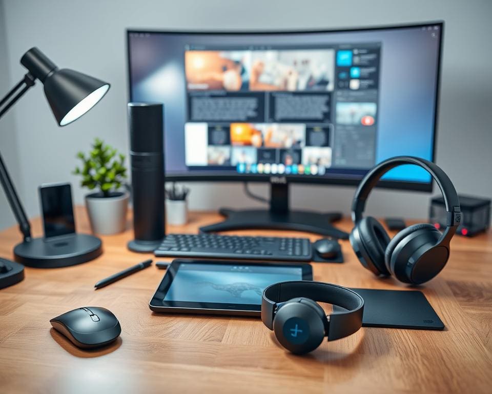 Wat zijn must-have gadgets voor je thuiswerkplek?