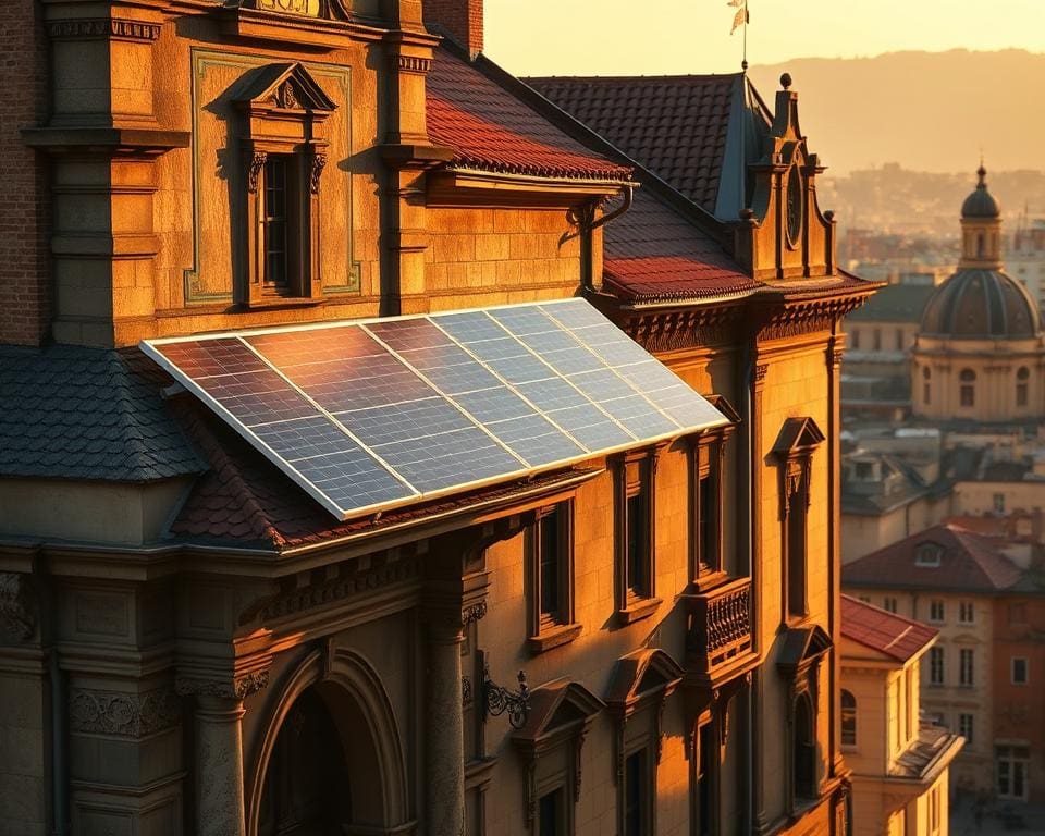 Wat zijn regels voor zonnepanelen op erfgoedpanden?