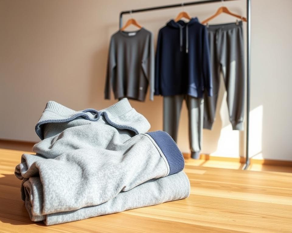 joggingbroeken en sweatshirts