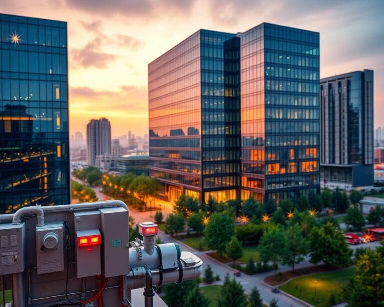 Brandbeveiligingssystemen voor grote bedrijfscomplexen