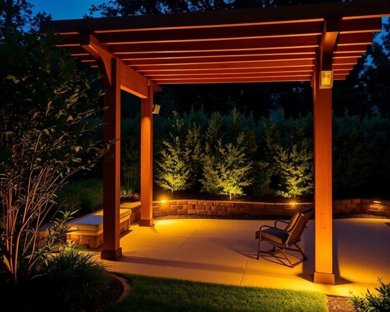 Buitenverlichting die lange avonden mogelijk maakt