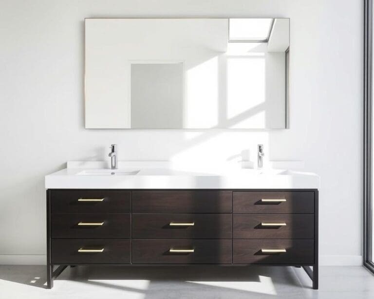 Een badkamermeubel dat praktisch en stijlvol is