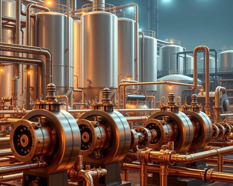 Geavanceerde pompen voor chemische en voedingsindustrie