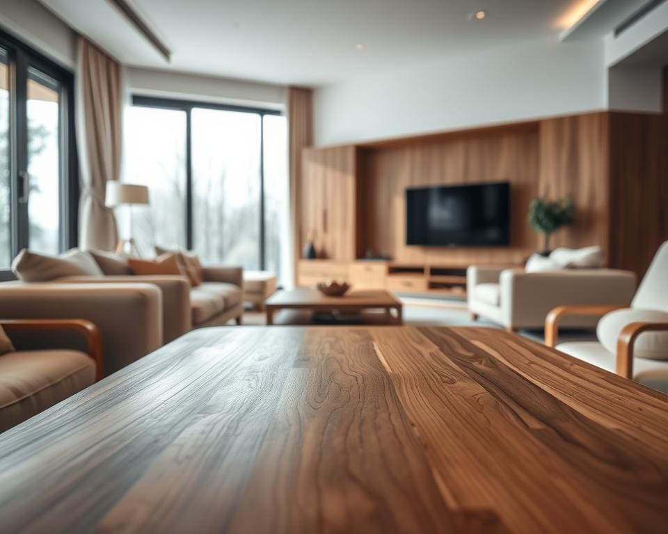 Houtbewerking interieurontwerp