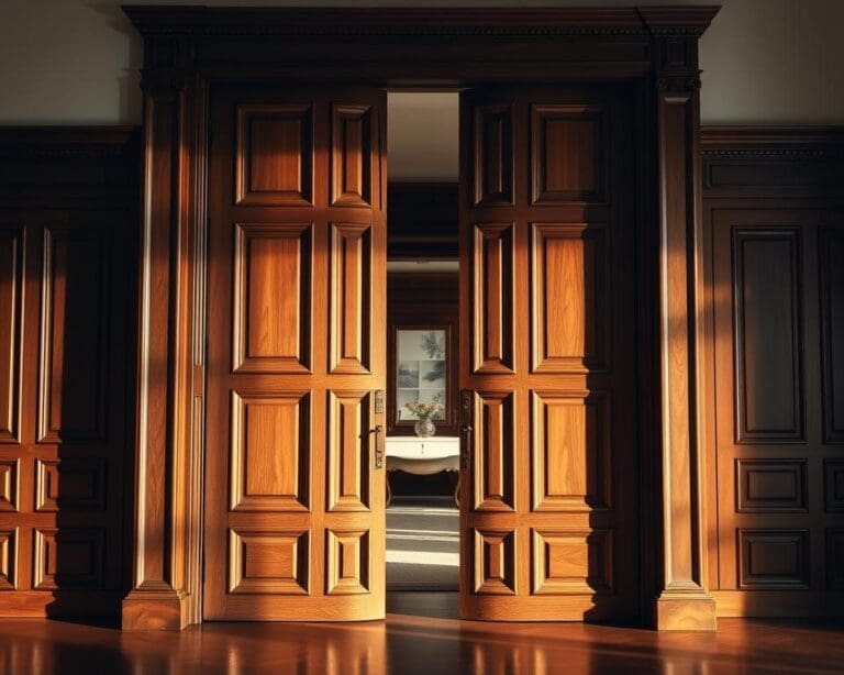 Klassieke paneeldeuren die tijdloos blijven
