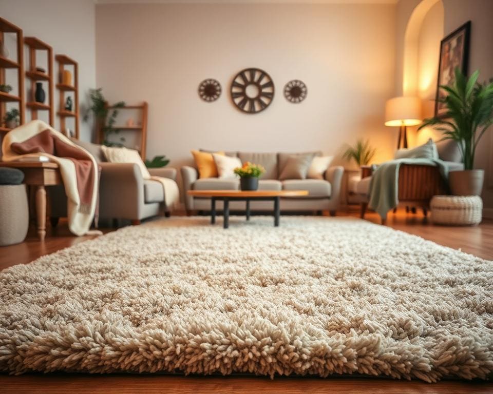 Vloerkleden die ruimtes knus en gezellig maken