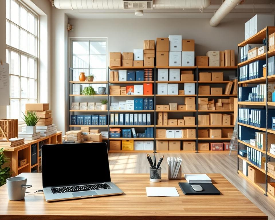 Waar bestel je kantoorartikelen online met snelle levering?
