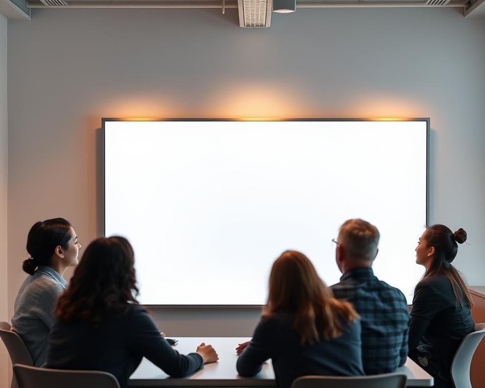 Werken met digitale whiteboards in vergaderingen