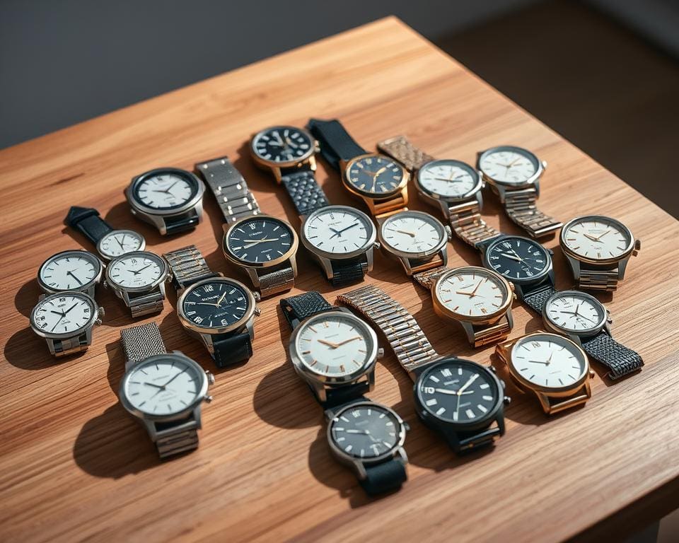 breder assortiment horloges