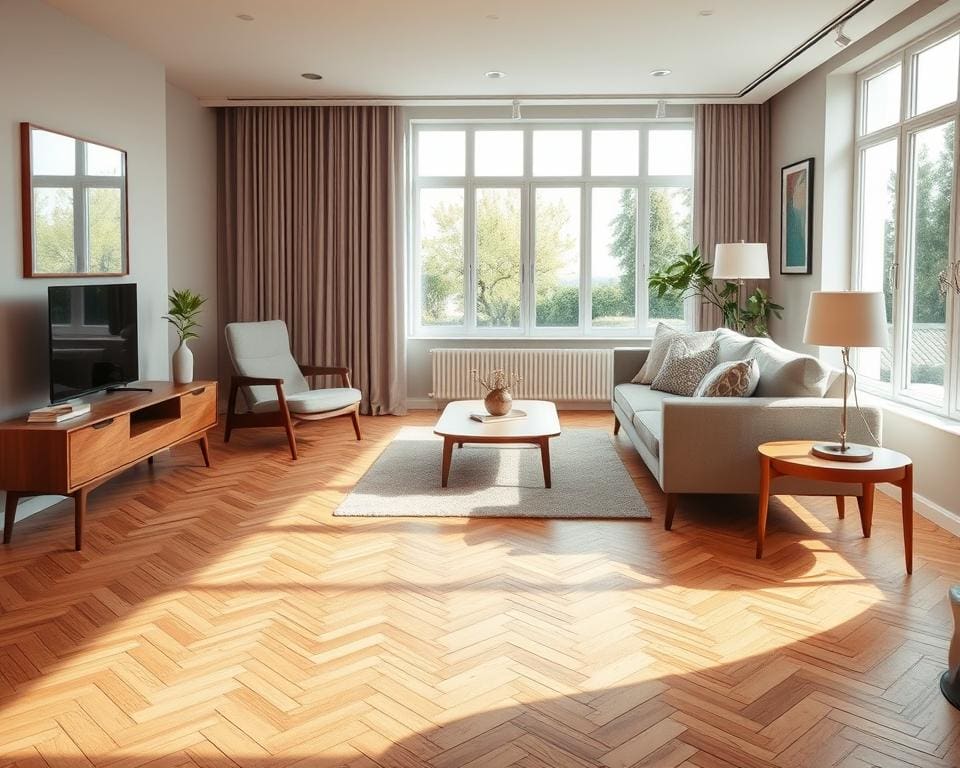 visgraatvloer interieur stijl design