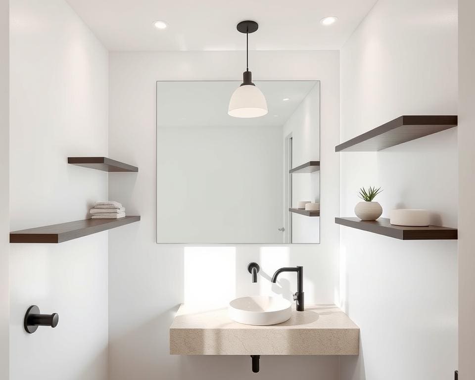 Hoe creëer je meer ruimte in een kleine badkamer?