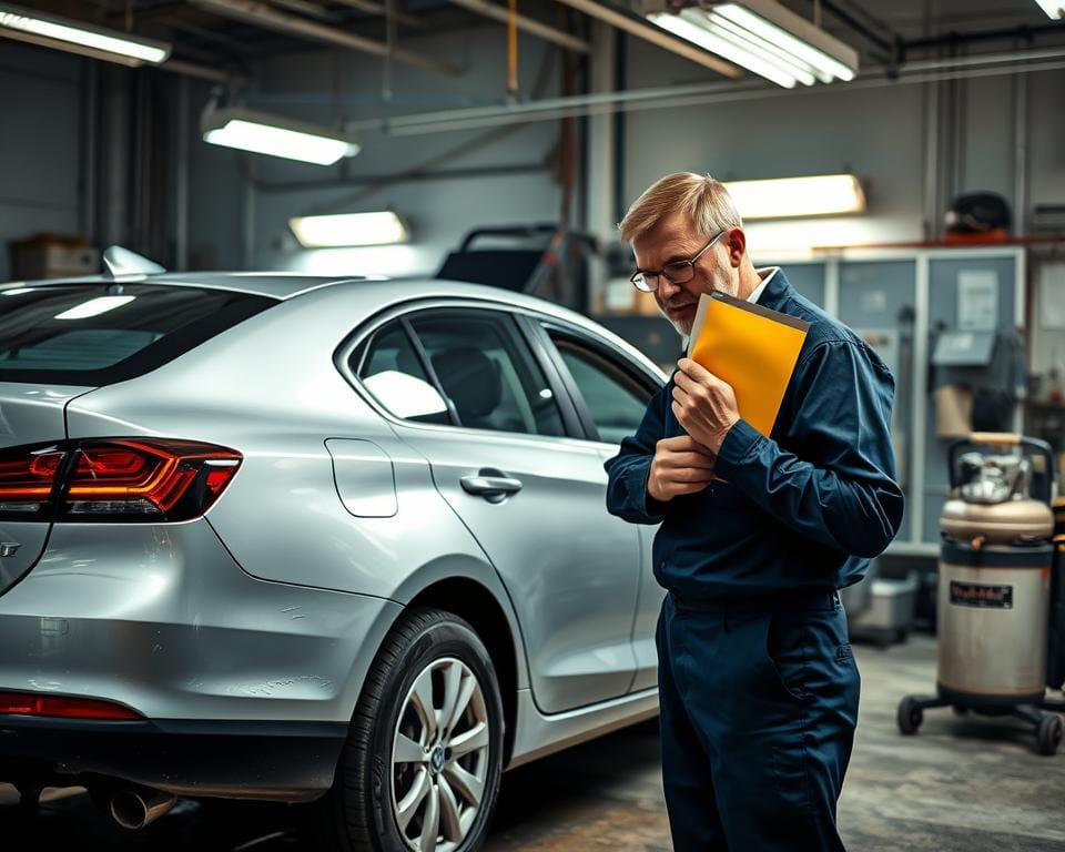 Hoe laat je autolak schade professioneel herstellen?