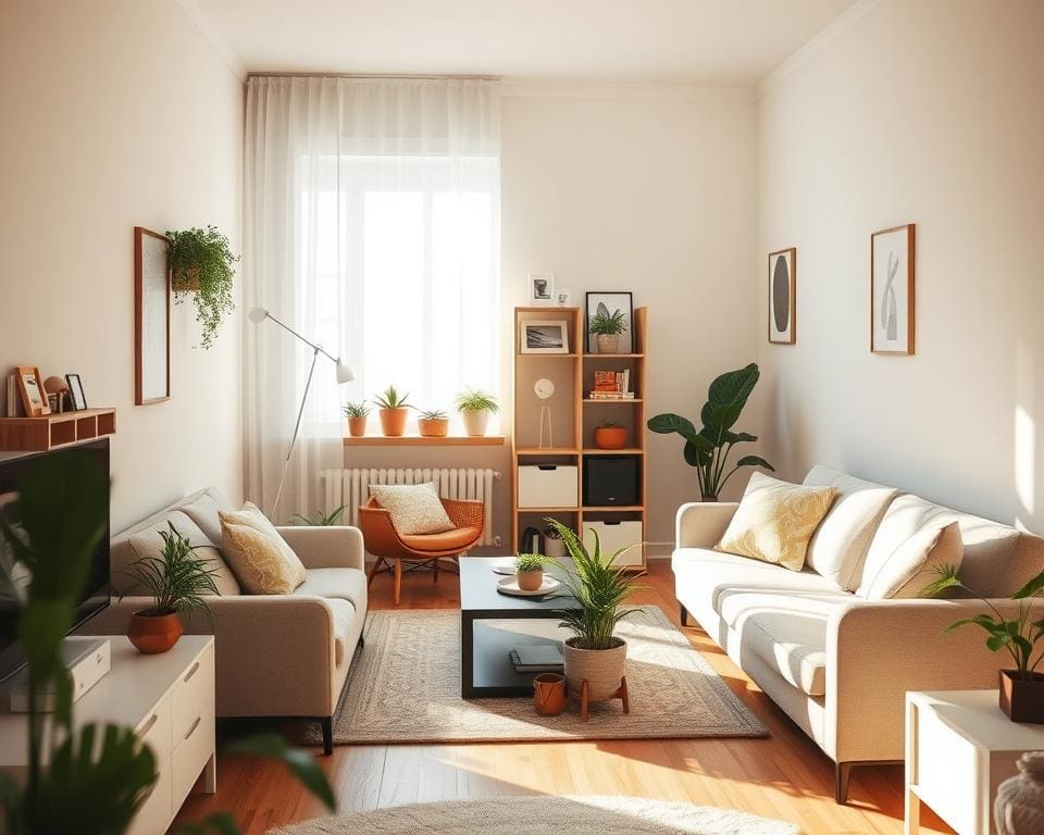 Hoe maak je een klein appartement ruimtelijker?