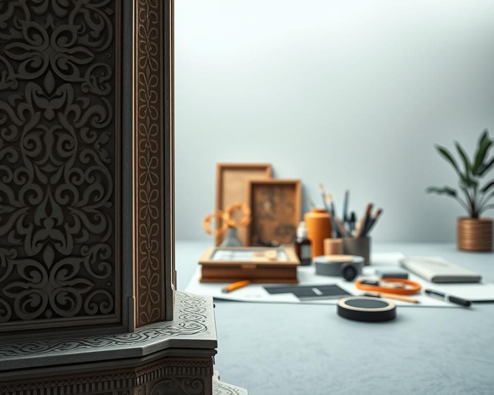 Op welke manier breng je design tot leven in detail?