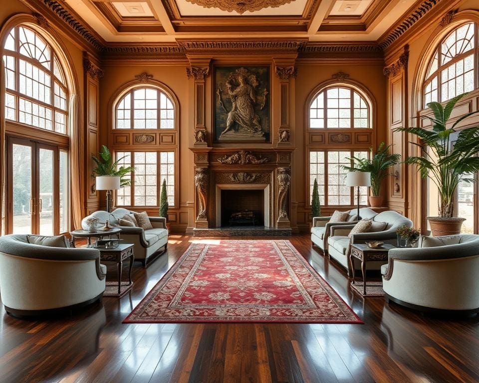 Op welke manier breng je symmetrie in luxe vorm?