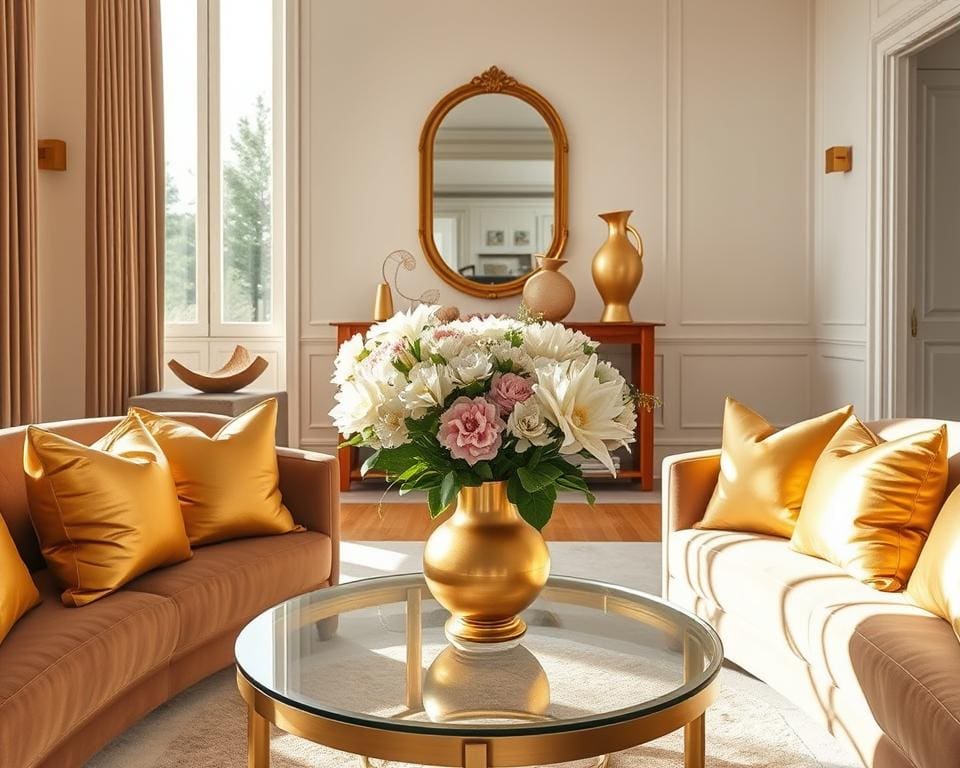 Wat maakt goud subtiel in interieurdesign?