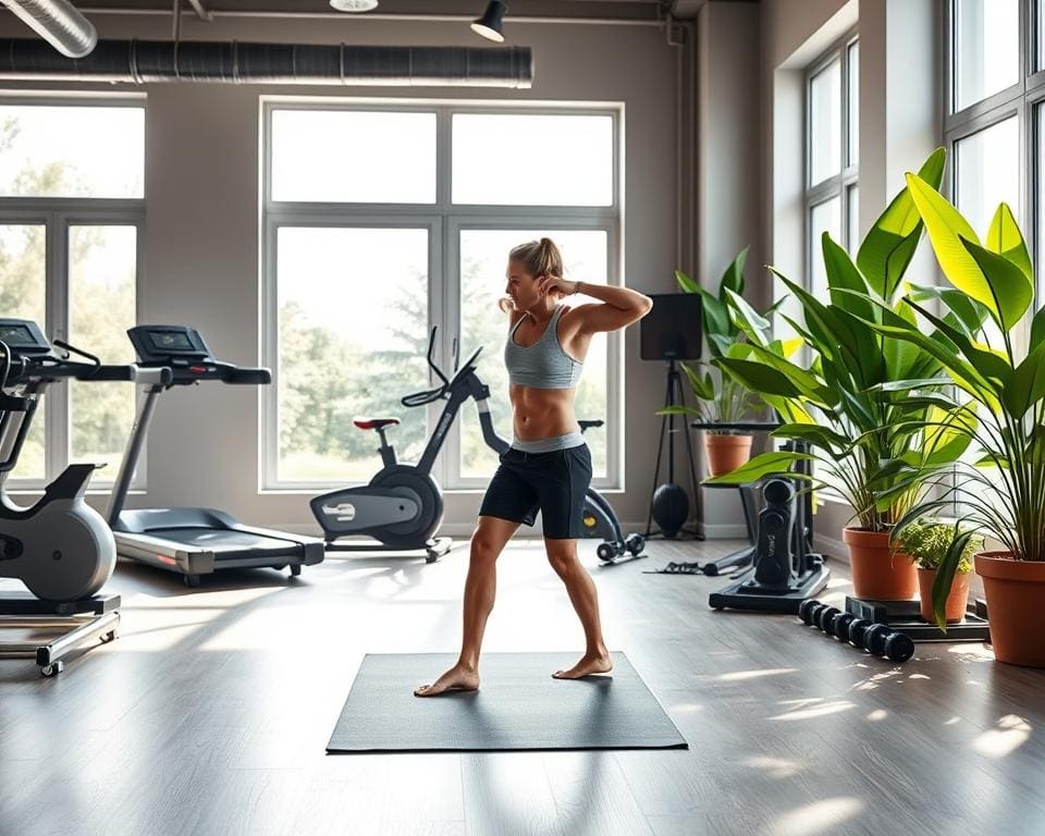 Hoe blijf je fit zonder buiten te sporten?