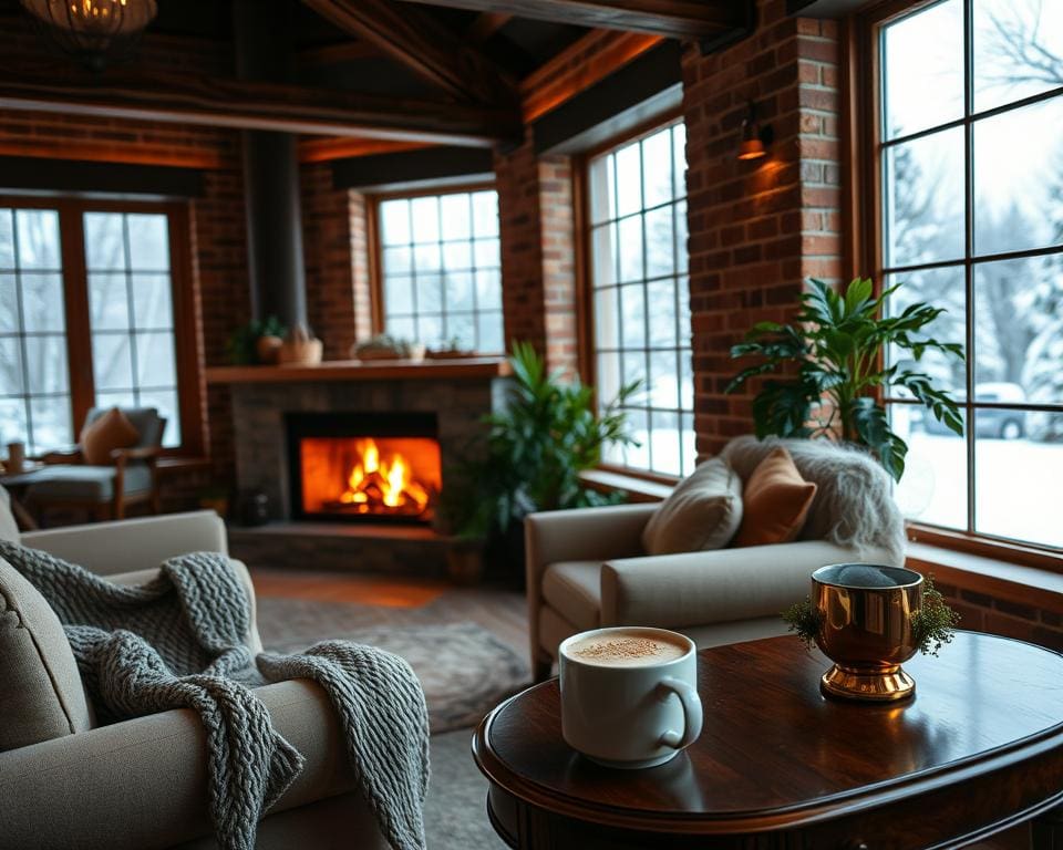 Warmte en comfort in huis tijdens koude maanden