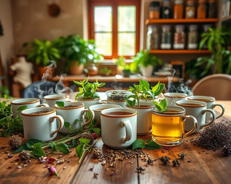 Welke kruidentheeën ondersteunen ontspanning?