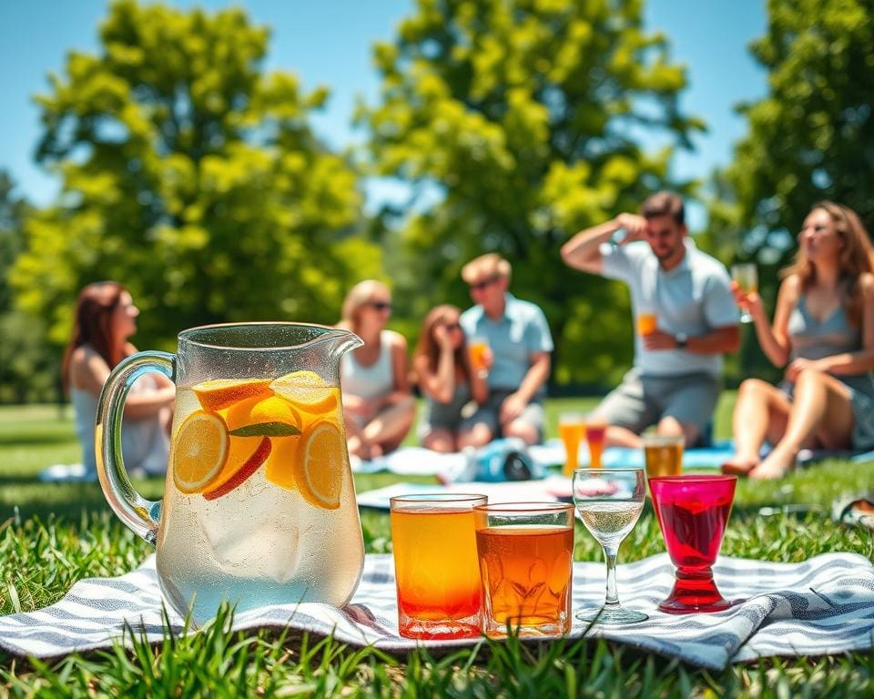 Hoe blijf je gehydrateerd tijdens warme dagen?