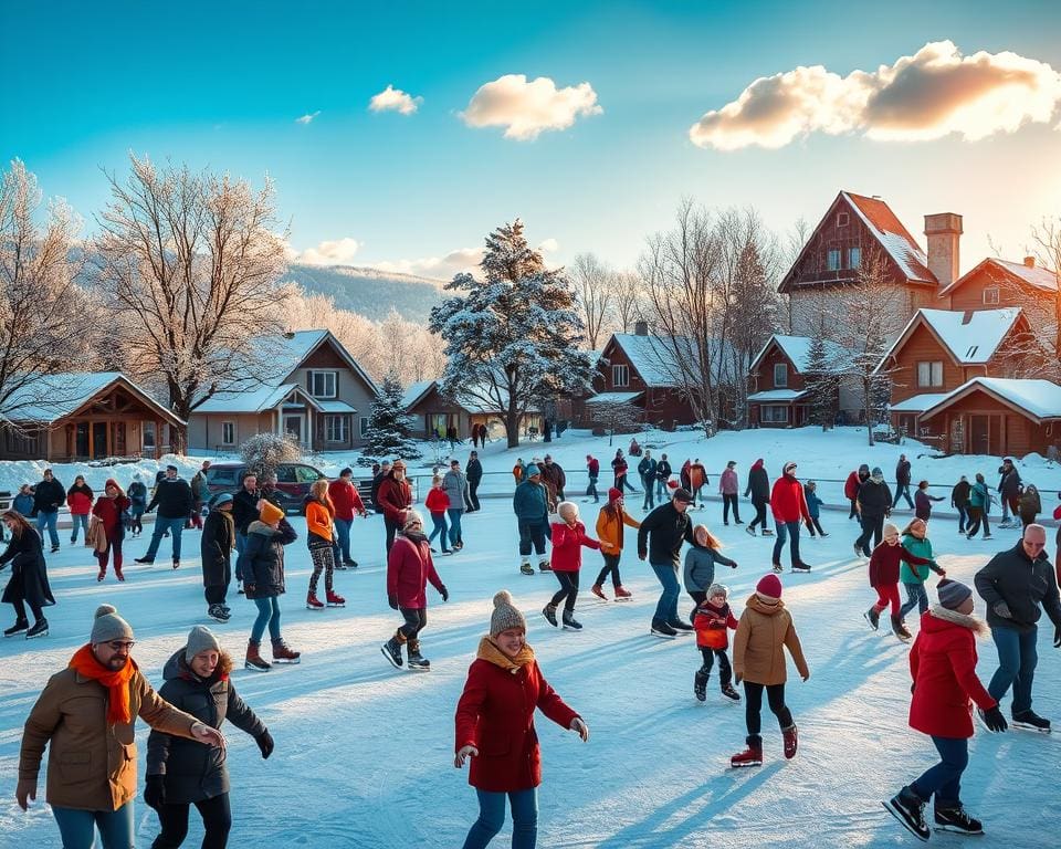 Hoe leuk is een dagje schaatsen in de winter?