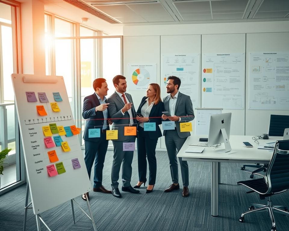 Hoe werkt een projectmanager aan structuur?