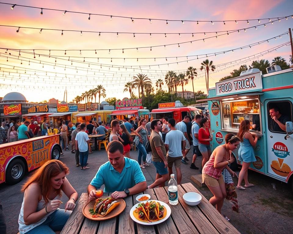 Waarom is een foodtruckfestival zo populair?